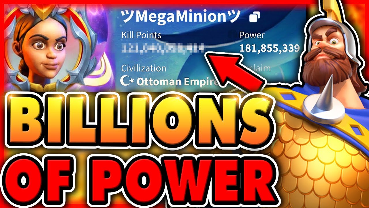 Record BROKEN! Top 10 MOST POWERFUL Players in Rise of Kingdoms 2025