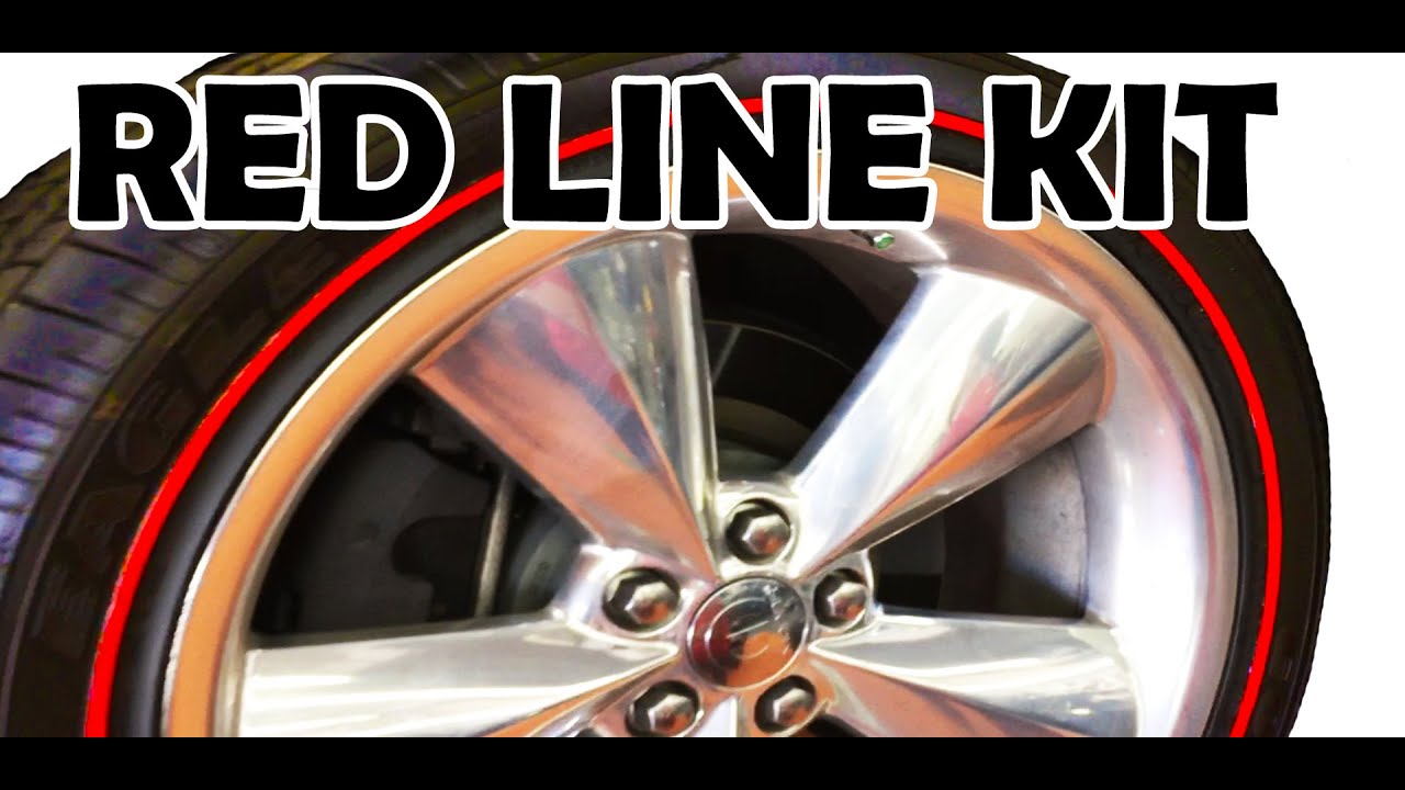 REDLINE TIRE DECALS KIT - DIY Installation Video From Tire Stickers  [HOW TO INSTALL]