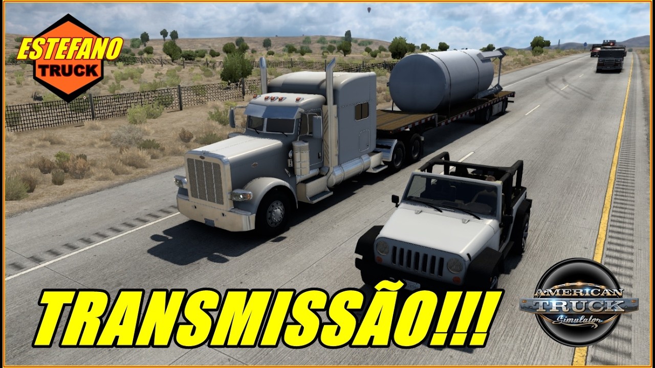 TRANSMISSÃO AO VIVO HORIZONTAL!!! VERSÃO 1.58 -SIMULAÇÃO DE CAMINHÃO ( AMERICAN TRUCK SIMULATOR ) 🚚🚛