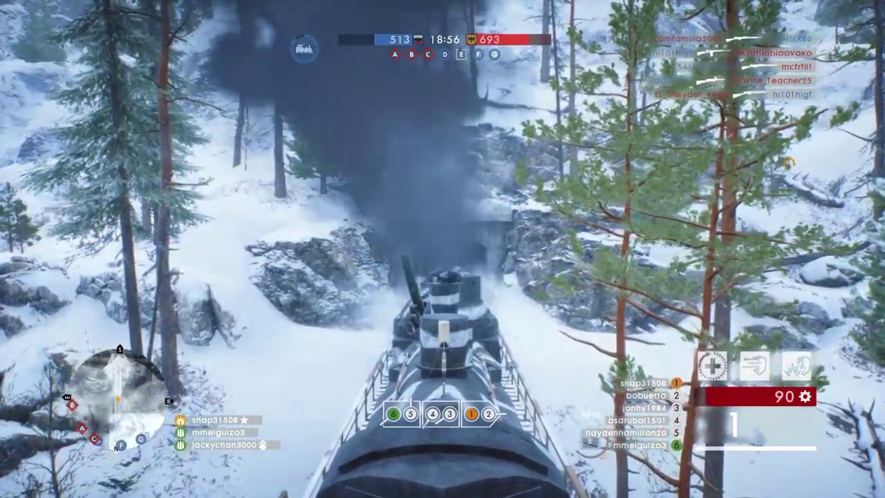 Battlefield 1 Armored train gameplay
