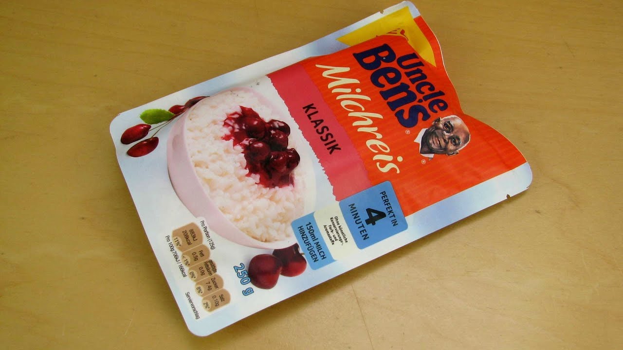 Uncle Bens Rice Pudding