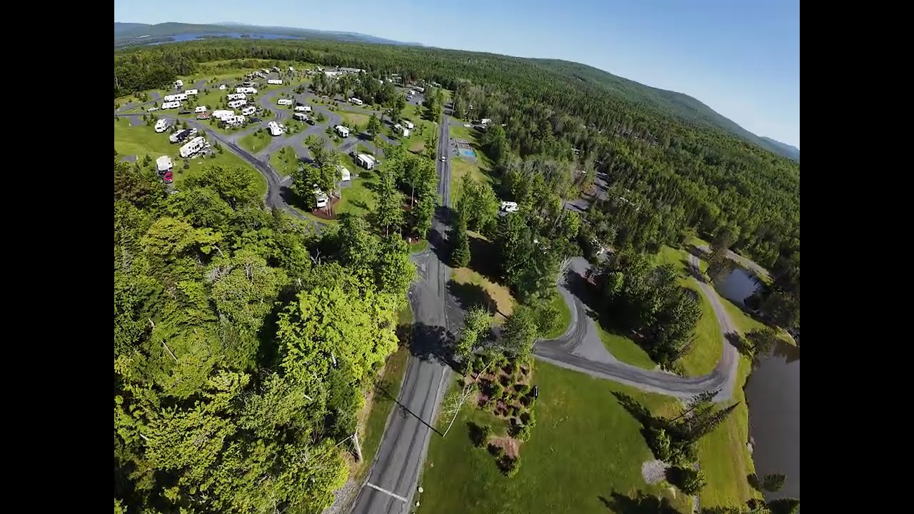DJI Avata 2 Flyover - Moose River RV Resort, Greenville, Maine