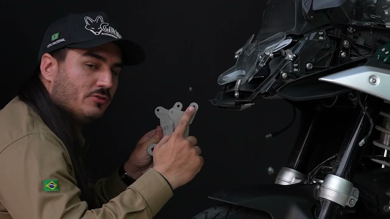 INSTALAÇÃO - PROTETOR DE MOTOR E DE CARENAGENS R1300GS