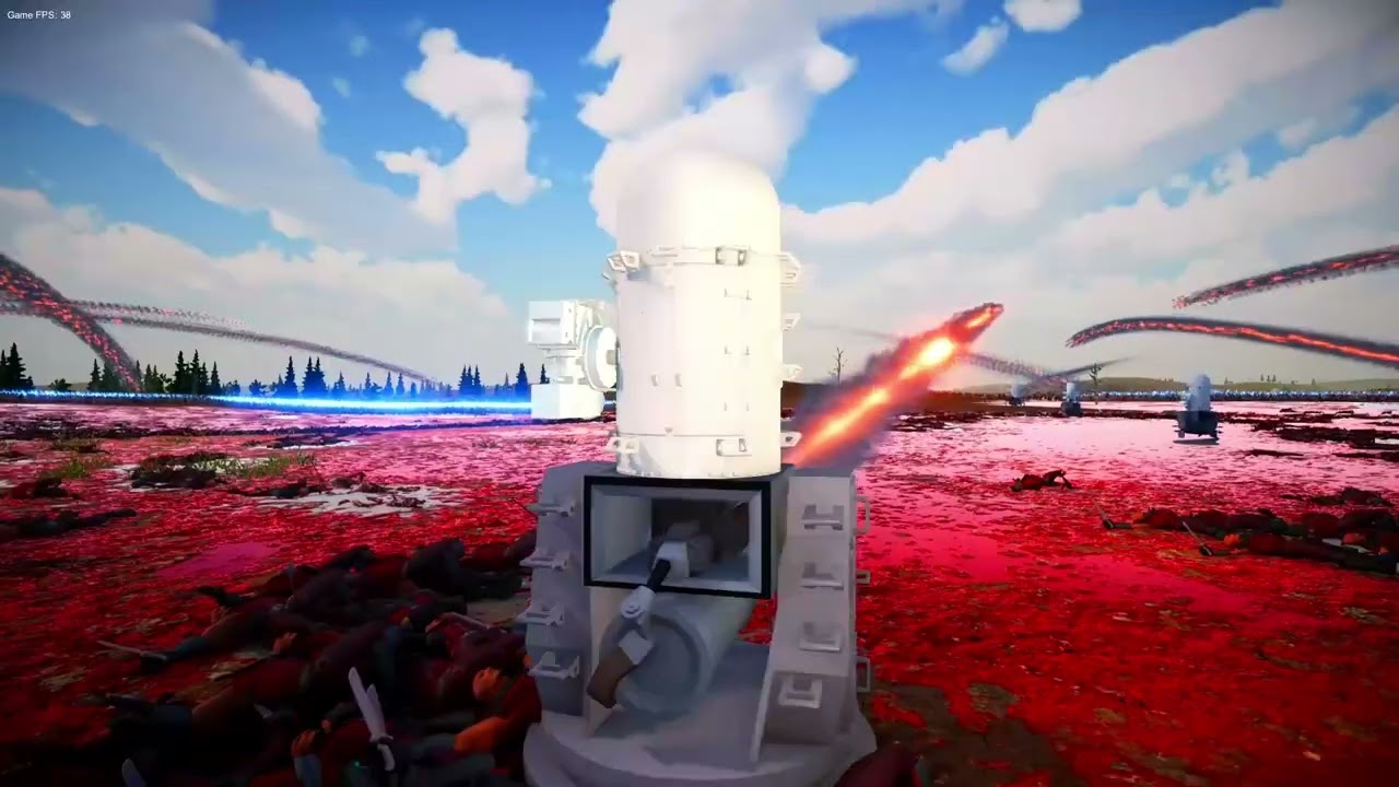 PHALANX CIWS GRAY, LASER KNIGHT vs RAVAGER BRUISER, WTC CIRI | Ultimate Epic Battle Simulator 2