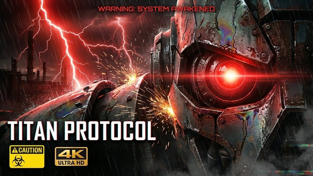 TITAN PROTOCOL | Industrial Metal & Cyberpunk Rock (Official AI Video)