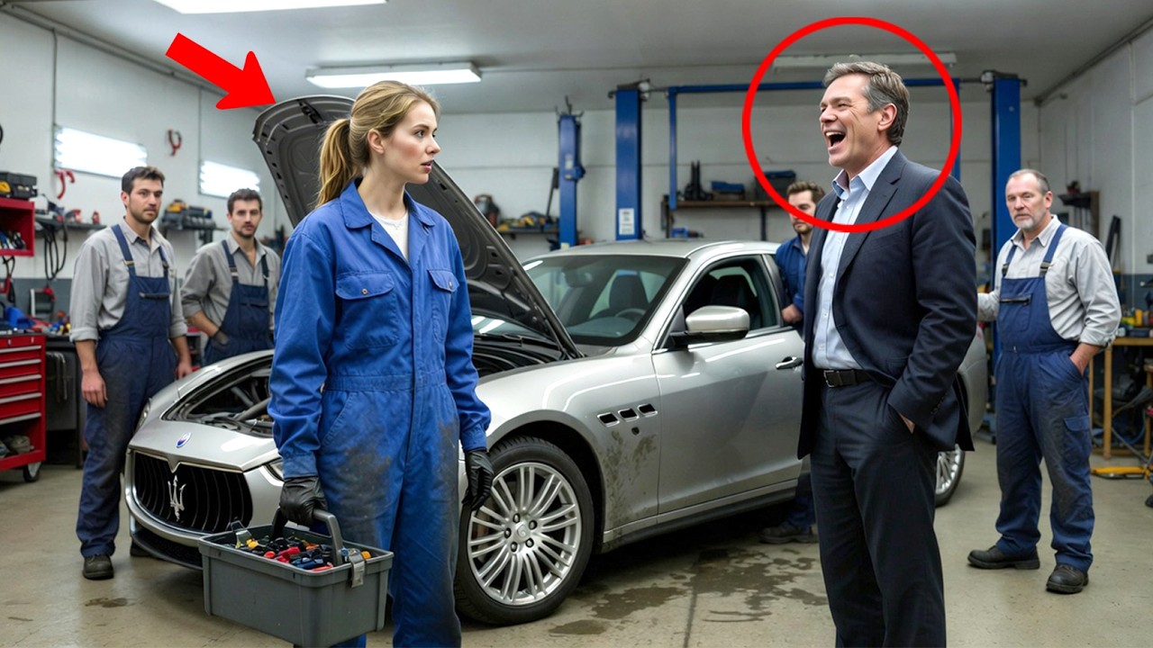 47 Mechanics Couldn’t Fix His $120,000 Maserati — Until a 23-Year-Old Female Mechanic Did