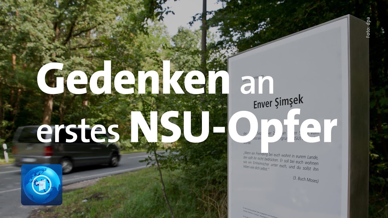 20 Jahre nach dem Mord an Enver Simsek: Gedenken an erstes Opfer des NSU