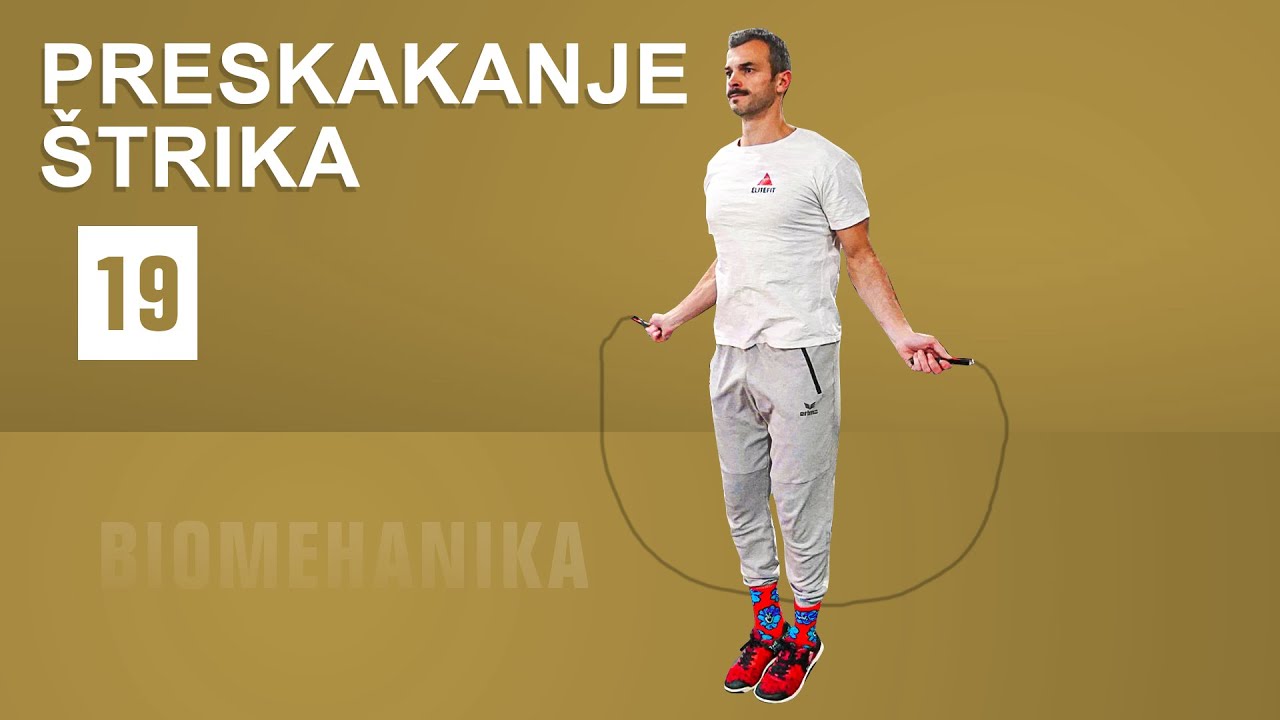 Kako preskakati uže - BIOMEHANIKA - Dupli preskok