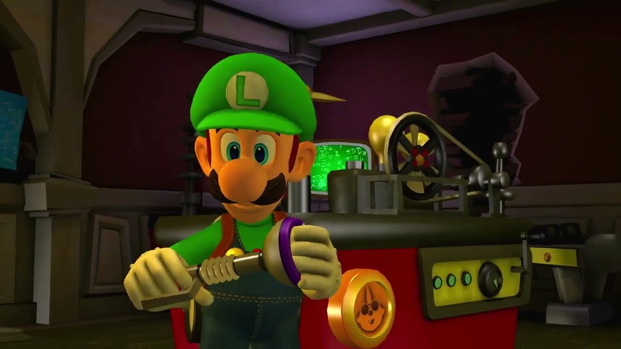 I finally equipped the dark flashlight | Luigi's Mansion Dark Moon Part 4