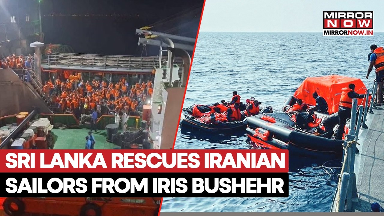 Sri Lanka Evacuates Over 200 Iranian Sailors Following Deadly Attack On IRIS Bushehr | Watch