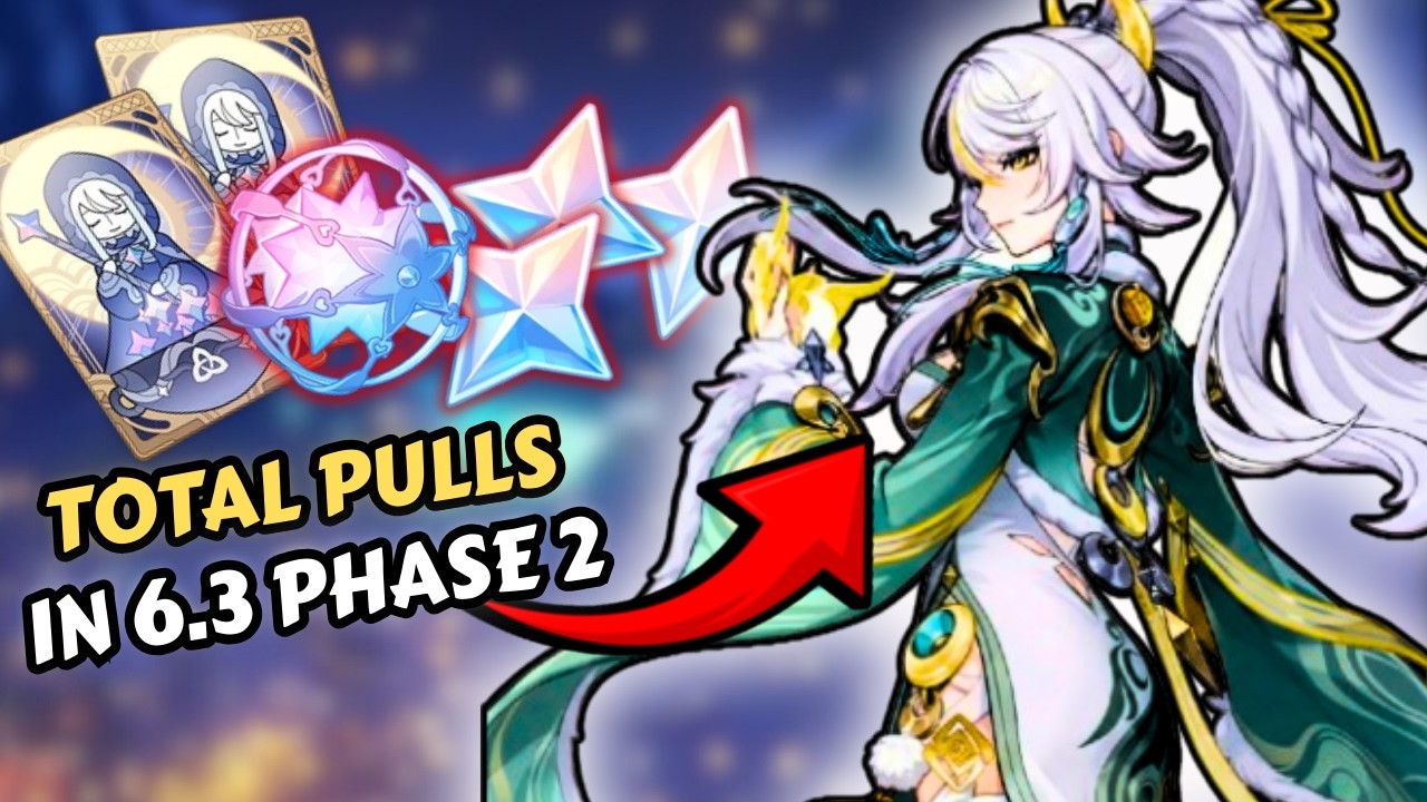 Genshin 6.3 Phase 2 Pull Count — How Many Wishes Can You ACTUALLY Get? | Genshin Impact