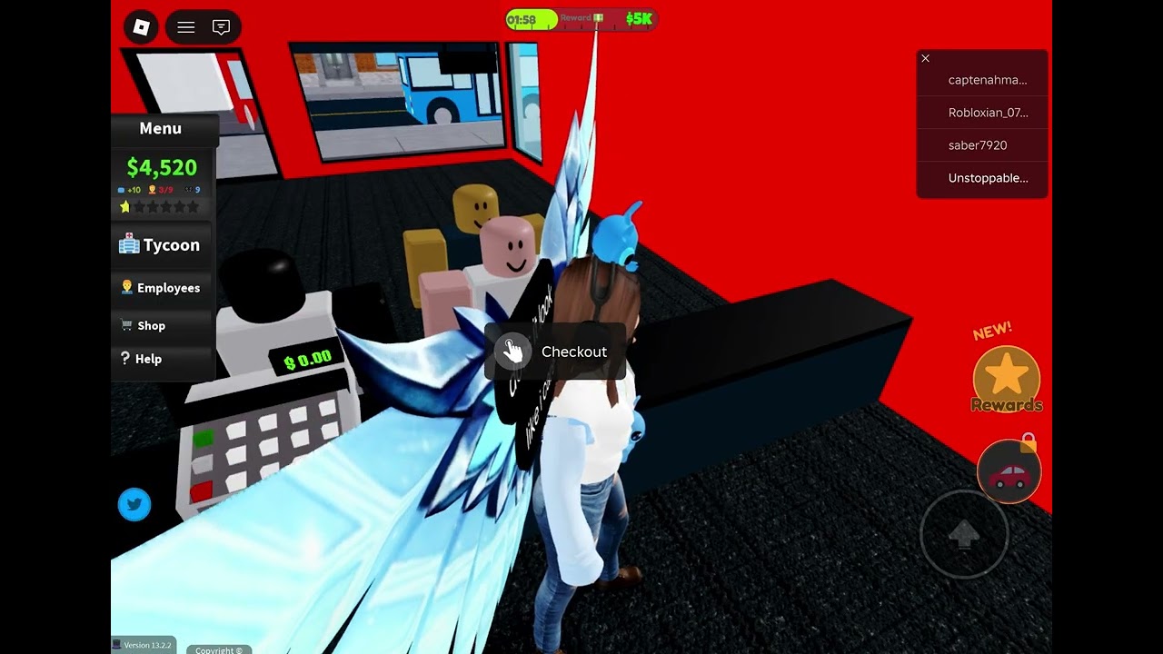 Try an new game Friday- game store tycoon (Roblox)