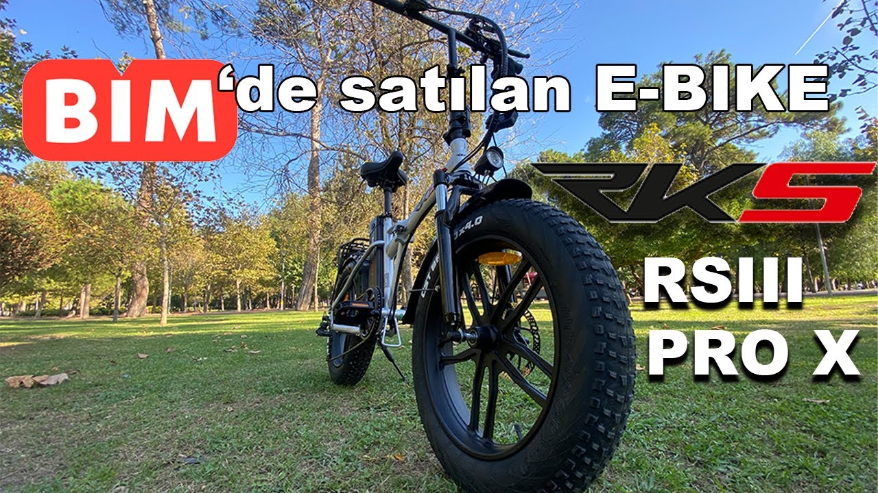 Bim'de Satılan E-Bike RKS RS 3 PRO X | Şehrin Tombul Çocuğu