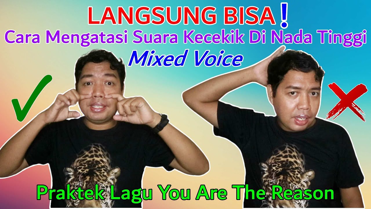 Pasti Bisa! Cara Mengatasi Suara Tercekik Saat Nada Tinggi Menggunakan Mixed Voice