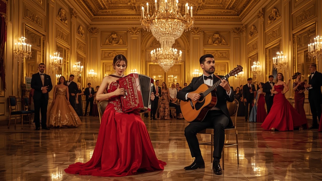 Passionate Melodies of Mexico & Italy | Guitar & Accordion Symphony of Love