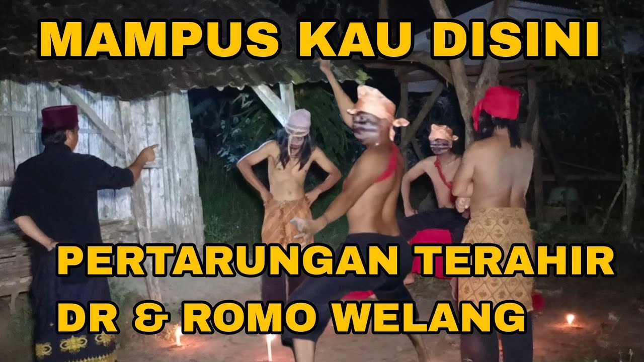 bagian 6 PERTARUNGAN TERAHIR DANG RAJO & ROMO WELANG HABIS KAU | dang rajo terbaru