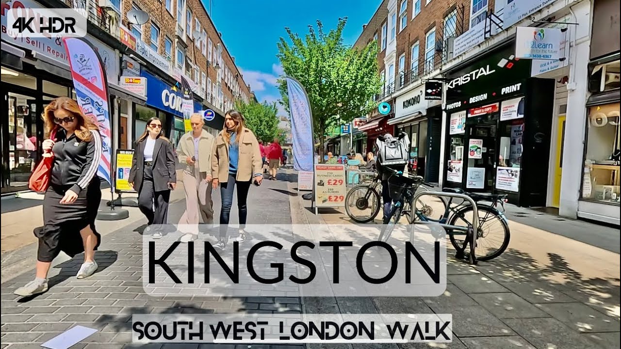 Exploring Kingston&rsquo;s Central Charm |Vibrant Walk Under the Sun ☀️🏘️🌳