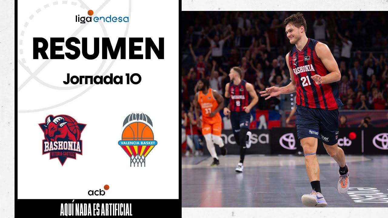 Baskonia - Valencia Basket (83-74) RESUMEN | Liga Endesa 2023-24