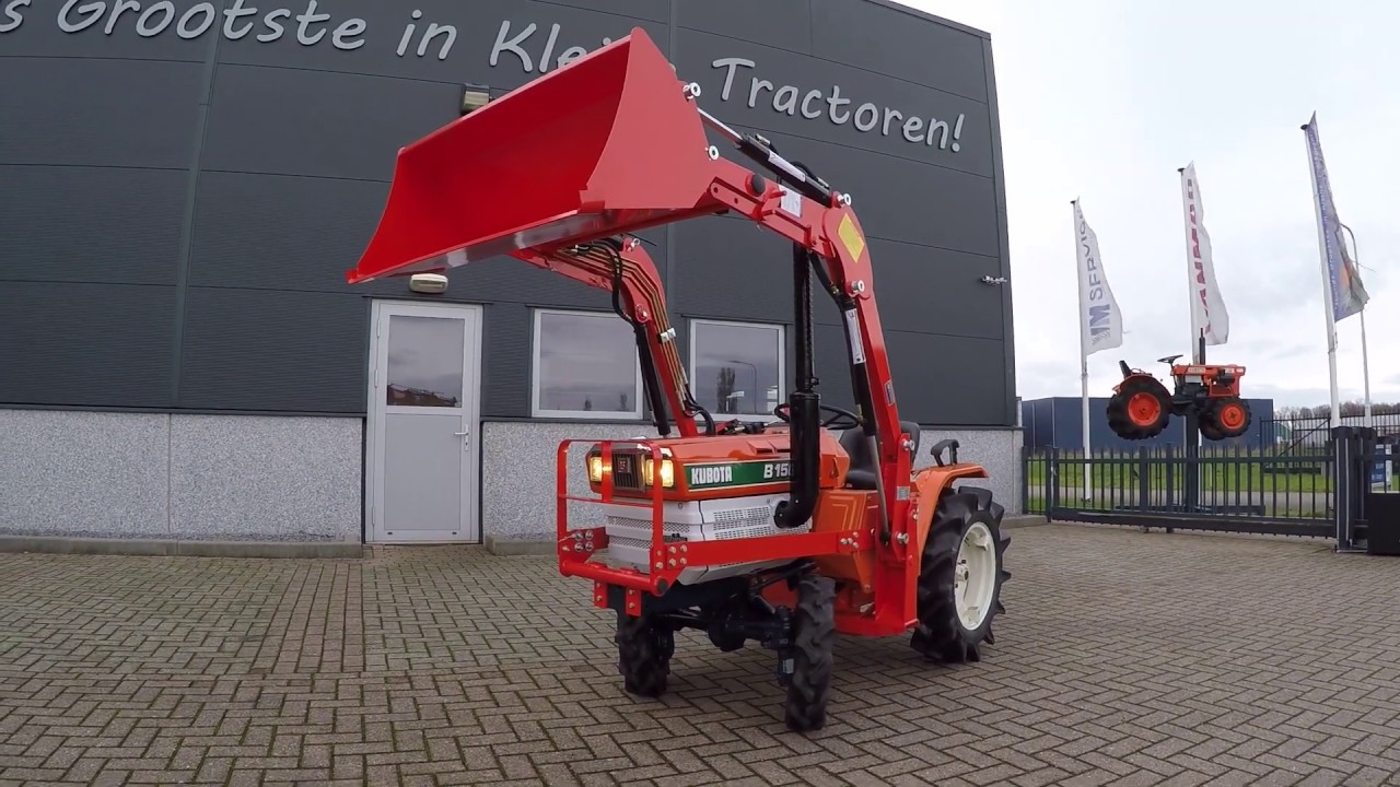 Kubota B1502 4wd / 0446 Draaiuren / Voorlader