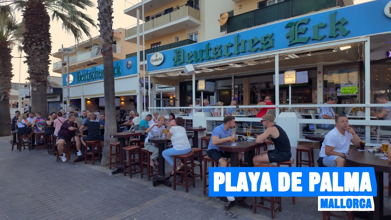 Playa de Palma Mallorca 🇪🇸 Evening🌛