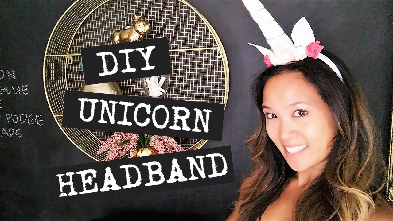 How to Make an Easy Unicorn Headband