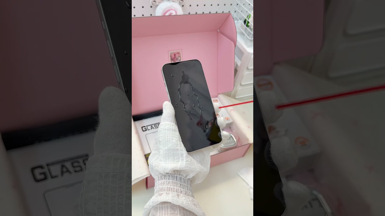 ASMR iPhone 15 Pro Max gift box packaging #asmr #iphone #packingasmr #packingorders