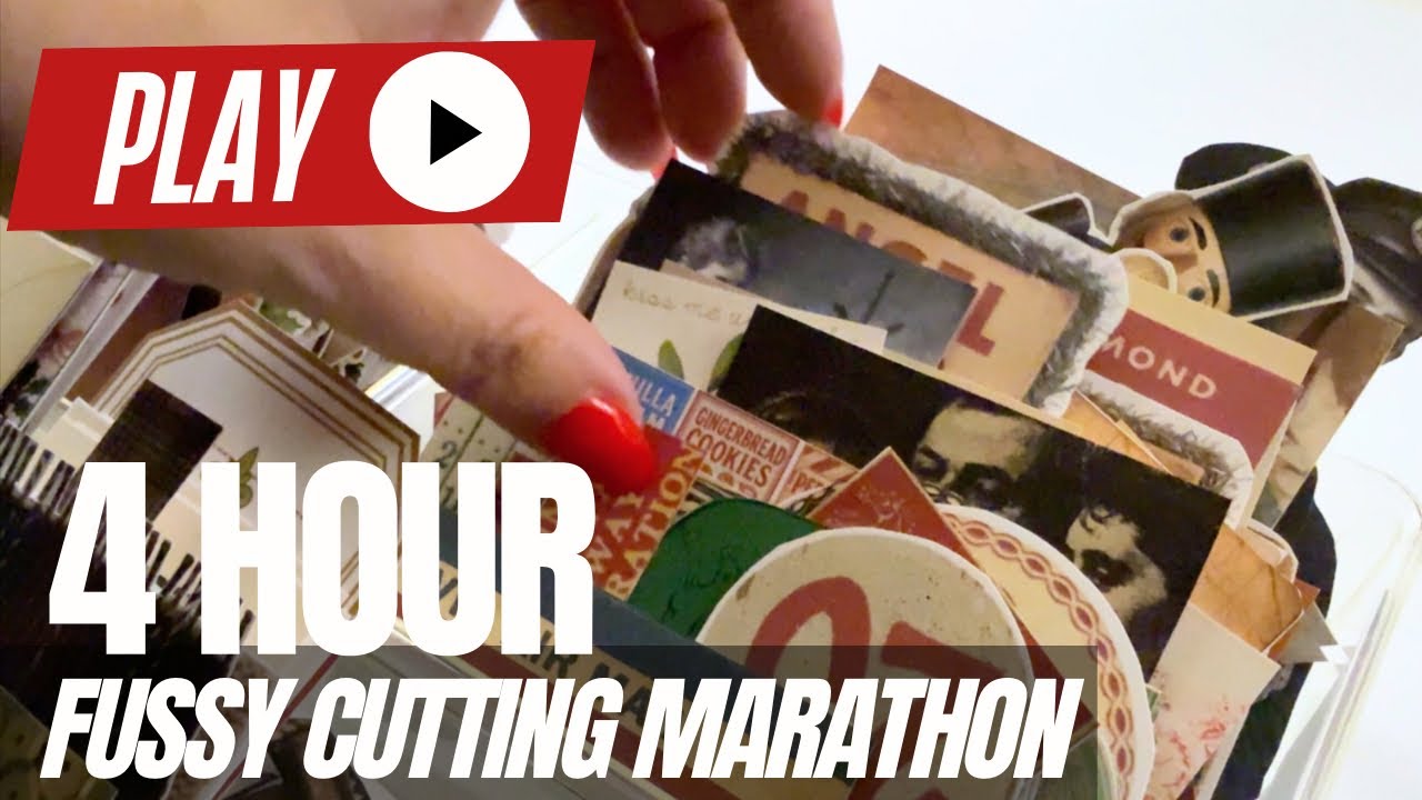 ✂️ ✨ The Ultimate Fussy Cutting Marathon NO TALKING ASMR | 4 Kits 4 Hours 