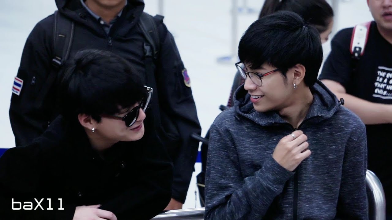 190308 Singto&Krist - Heading to Qingdao @ BKK Airport