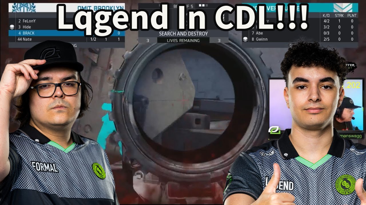 OpTic FormaL наблюдает за игрой своего бывшего товарища по команде Halo Lqgend в CDL!!