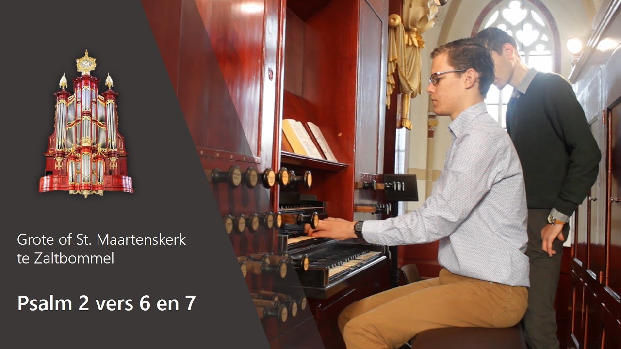Psalm 2 vers 6 en 7 - Grote of St. Maartenskerk te Zaltbommel