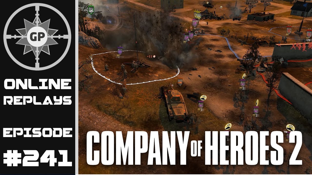 Company of Heroes 2 Online Replays #241 - Greyshot151 vs. Goliath