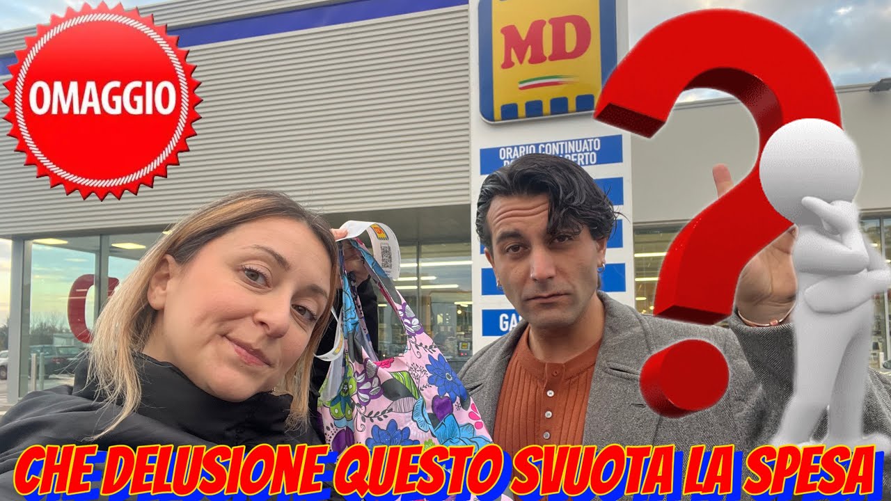 DISAVVENTURA all’MD Svuota la spesa per l’OMAGGIO