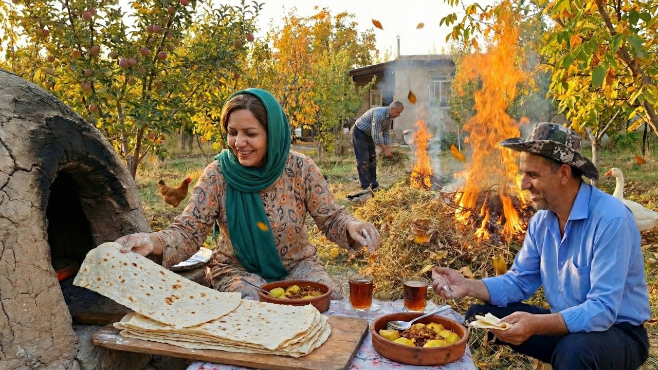 🏆 Завершение садовых работ 2025 года! (Последняя прополка в этом году) + Бонус: горячий хлеб!