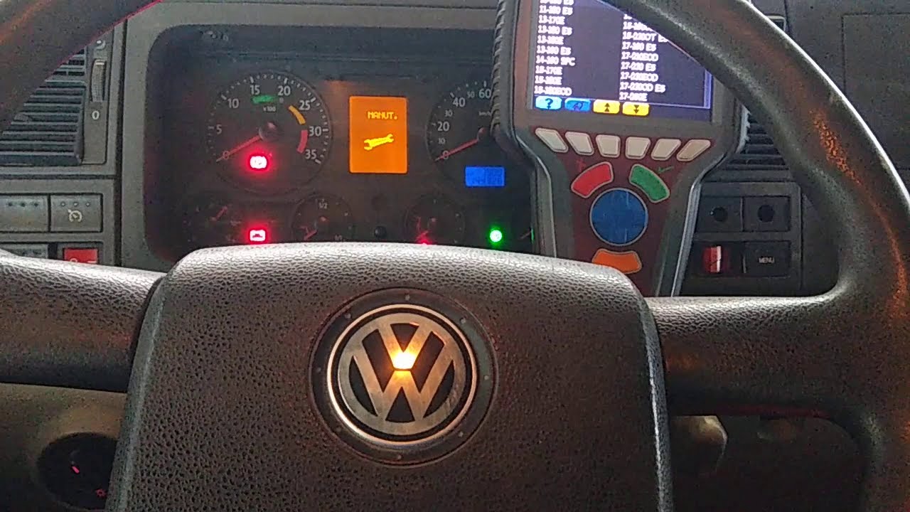 Fun&ccedil;&otilde;es no Equipamento de Diagnostico Rasther IIIS - Volkswagen 17-250