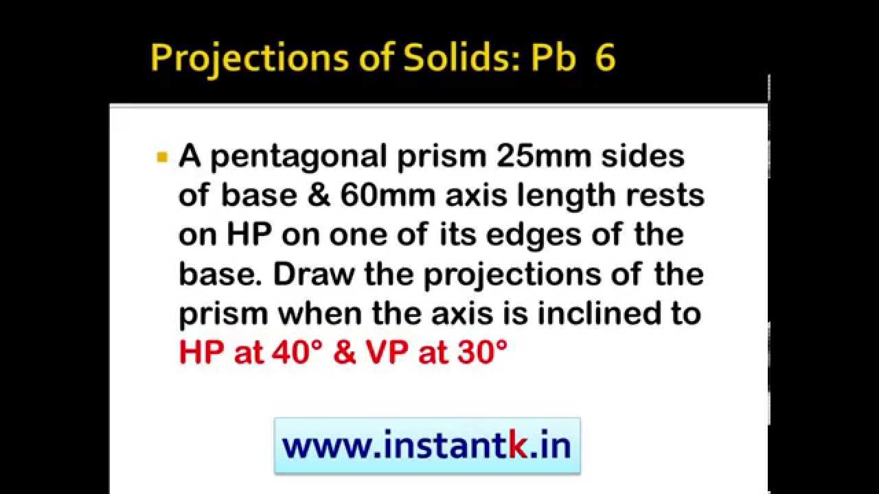 14CED14 VTU | Engineering Drawing Projections of Solids | Full Course + Revision kit |