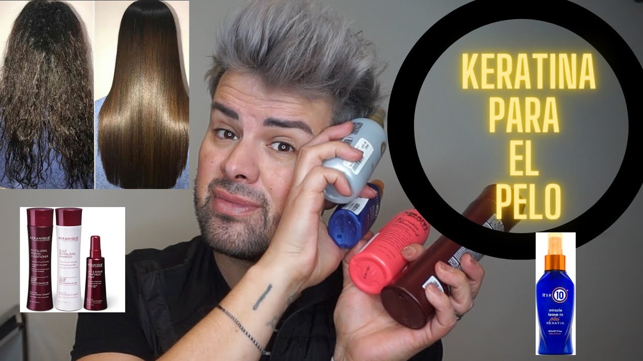 5 productos con keratina para alisar el cabello en casa