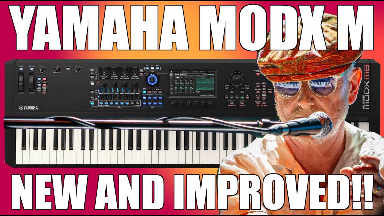 Yamaha MODX M. The sound of Montage M for a lot less money!!