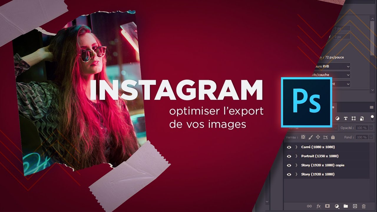 Optimiser l'export de vos photos vers Instagram avec Photoshop