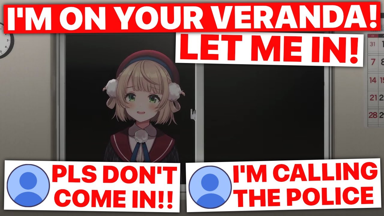 Ui Camps At Your Veranda, Will You Let Her In? (Shigure Ui) [Eng Subs]