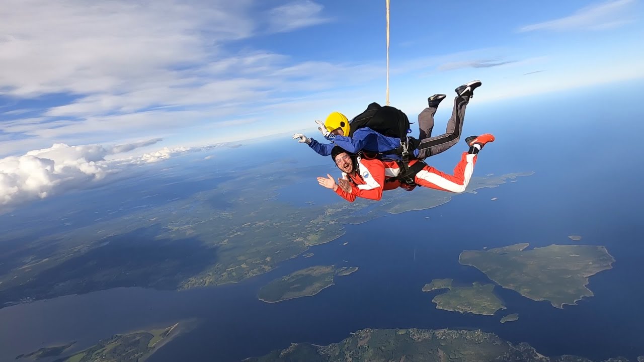Skydive / Fallsk&auml;rm. Sundsvall 10-07-2020