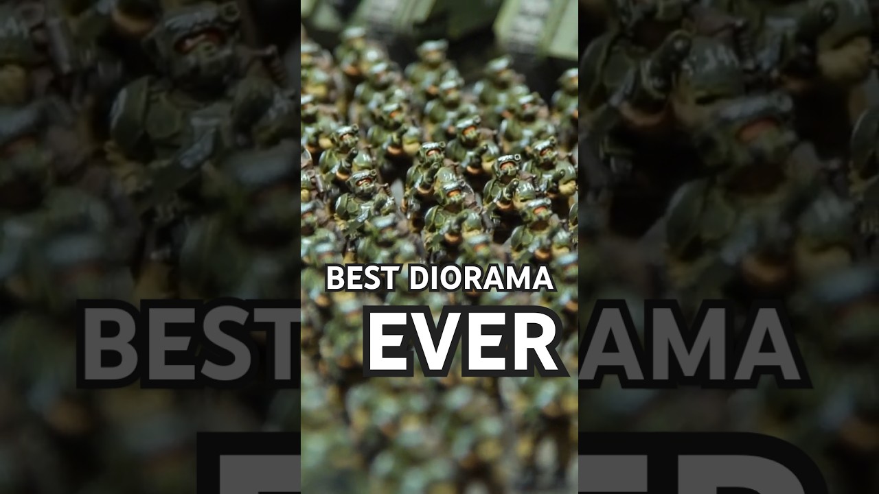 Best Warhammer World diorama EVER 