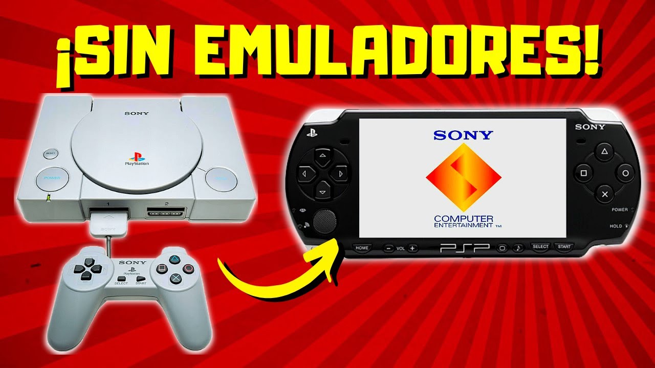 ✅🎮Cómo JUGAR JUEGOS de PS1 en PSP - SIN EMULADORES