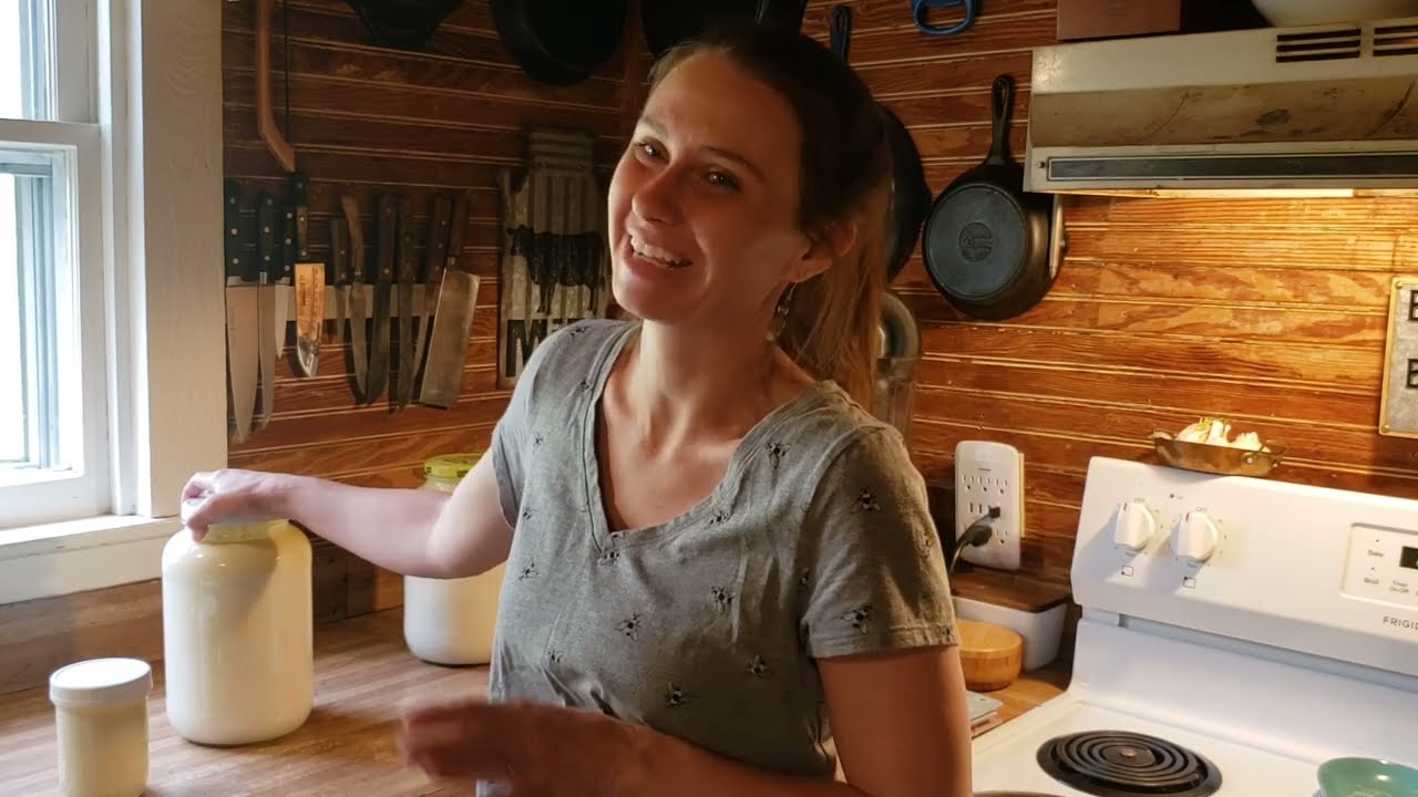 Простокваша из сырого молока || Как приготовить простоквашу