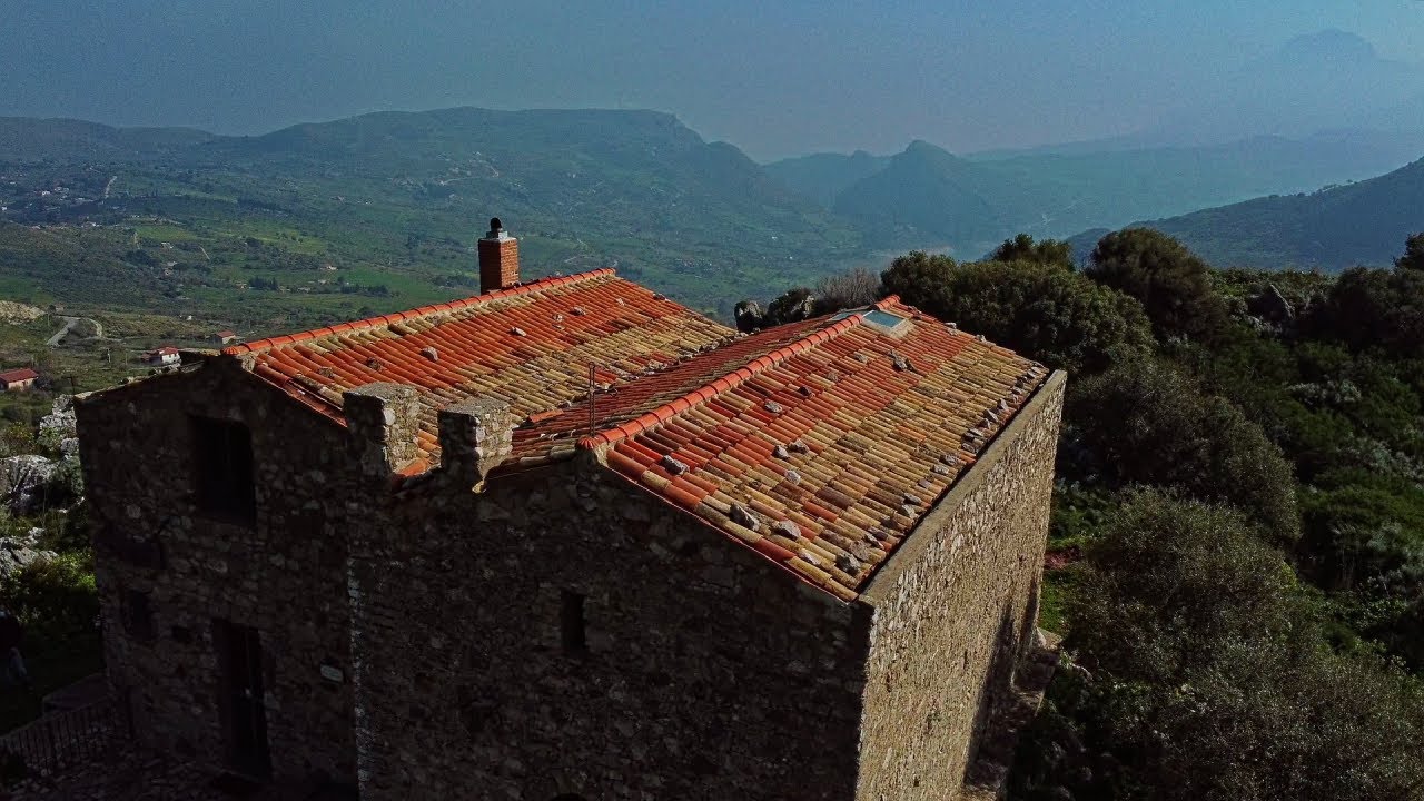 Hermitage of San Felice - Caccamo, Palermo - Sicily, Italy | Drone aerial view