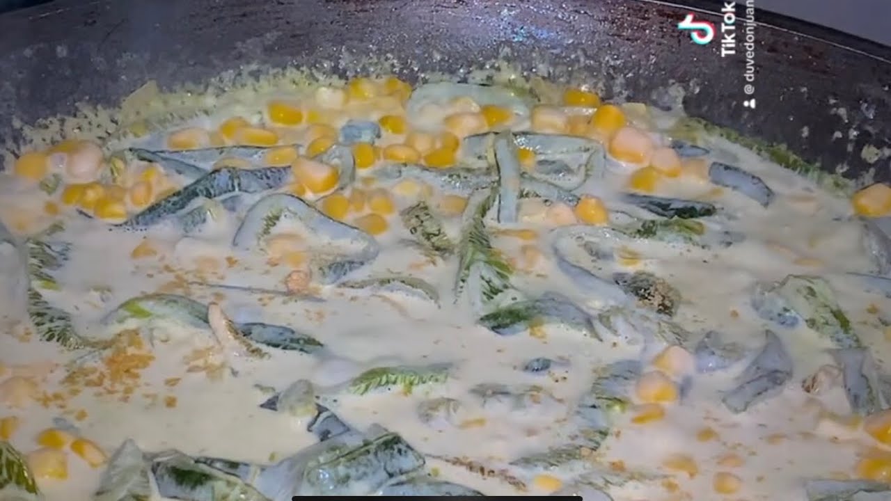 Rajitas de chile poblano con crema y Elotito. 💕✨ ASMR Recetas. 🌶️🌽
