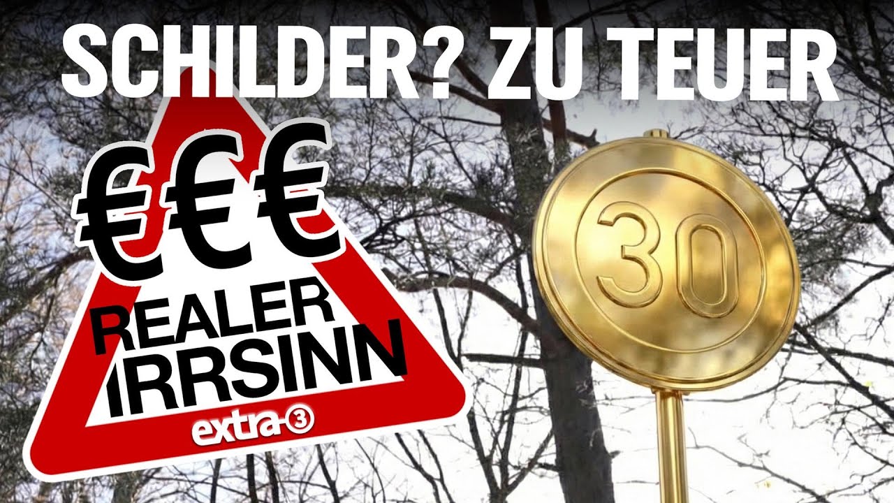 Realer Irrsinn: Gef&auml;hrlicher Schulweg! Kein Geld f&uuml;r Tempo 30-Schilder in Weil | extra 3