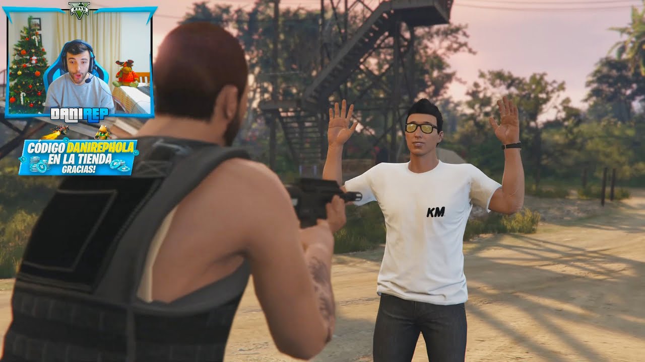 LOS GUARDIAS DE CAYO PERICO ME ATRAPAN!! - GTA V ONLINE