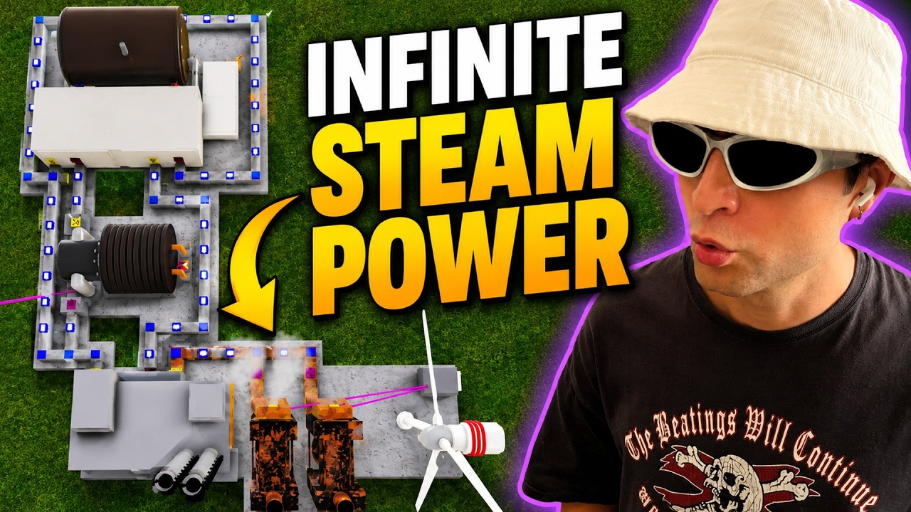 How to Use Boiler for INFINITE Power in Roblox Industrialist (Steam Guide)