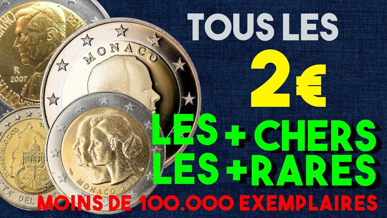 Les euros les plus rares et chers ! des trésors monétaires !