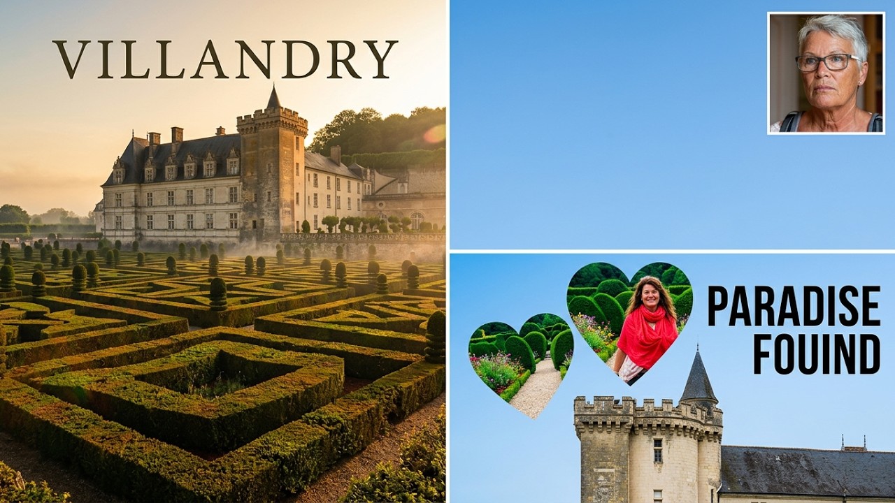 Eine Schloss Besichtigung in Frankreich - Villandry